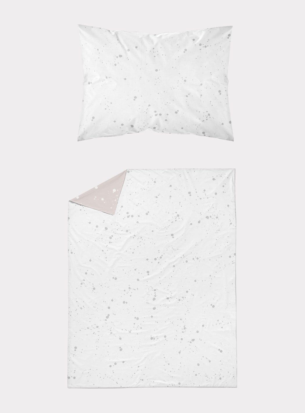 Set of Duvet cover + pillowcase Pink Cosmos (90 cm bed)