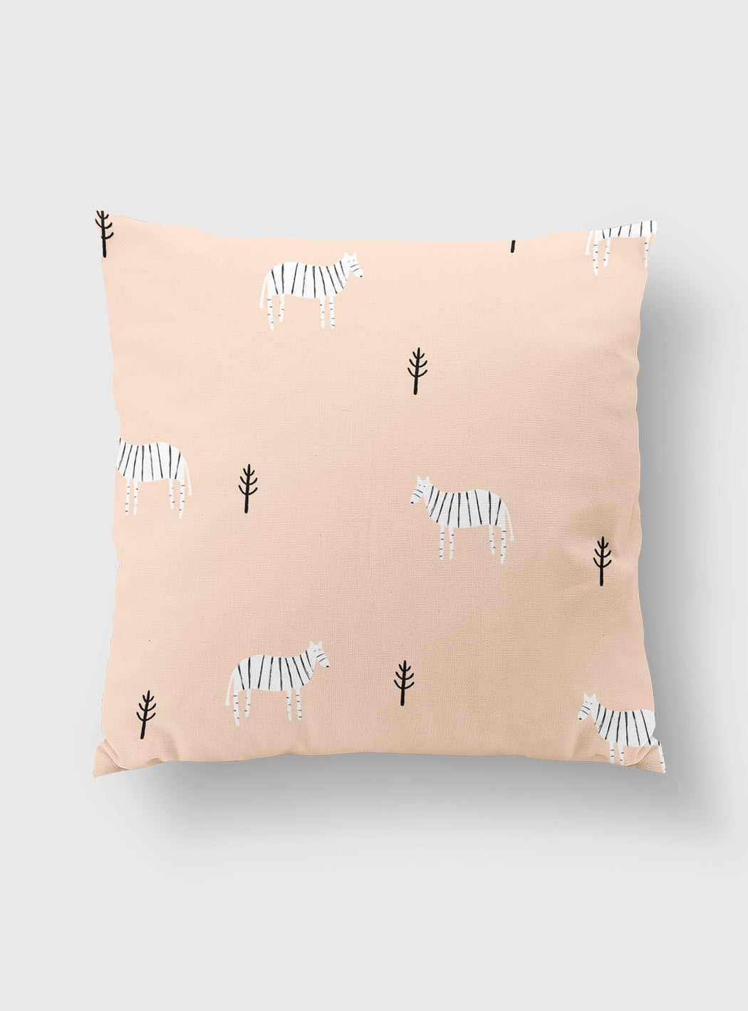 Zebras pillowcase 45 x 45 cms