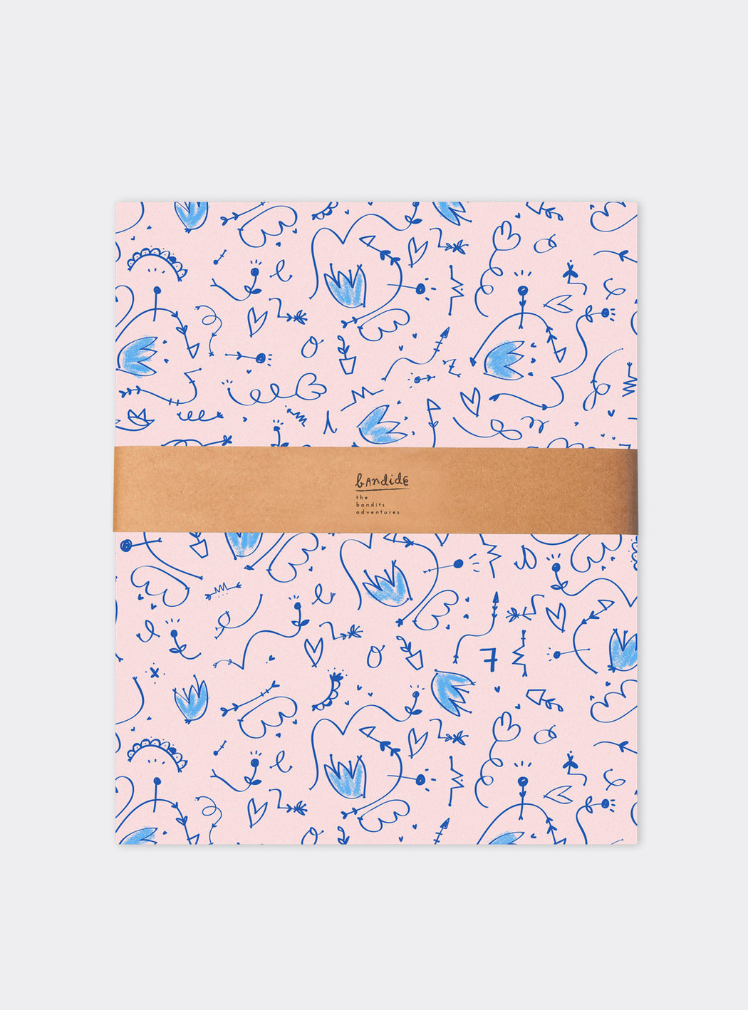 Set of Duvet cover + pillowcase + Bumper Pads Crazy Flower Pink